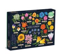 Edible Flowers 1000 Piece Puzzle