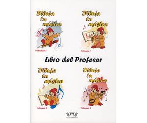 Ediciónes Maestro Dibuja tu musica libro professore guia esercizi per il