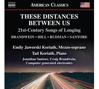 Edie Hill These Distances Between Us: 21st-century Songs of Longing (CD) Album