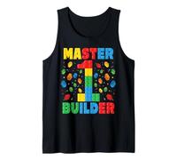 Edificio a Blocchi per Il Primo Compleanno di Master Builder Age Canotta