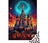 Edificio Cupola Fantasia Puzzle per Adulti Puzzle 1000 Pezzi Cielo Notturno Carta Gioco di Puzzle 1000 Pezzi Relax Famiglia Arredo Casa 70x50cm/1000pcs
