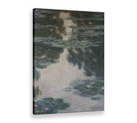 Edificio Famoso, Fiore, Paesaggio Di Claude Monet Riproduzione Di Quadri A Olio Stampati Su Tela Arte Della Parete Francia Impressionismo Poster Decorazione (9,40_x_60_cm(Senza Cornice))