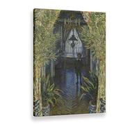 Edificio Famoso, Fiore, Paesaggio Di Claude Monet Riproduzione Di Quadri A Olio Stampati Su Tela Arte Della Parete Francia Impressionismo Poster Decorazione (7,60_x_90_cm(Senza Cornice))
