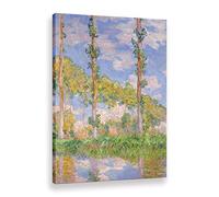 Edificio Famoso, Fiore, Paesaggio Di Claude Monet Riproduzione Di Quadri A Olio Stampati Su Tela Arte Della Parete Francia Impressionismo Poster Decorazione (24,90_x_140_cm(Senza Cornice))