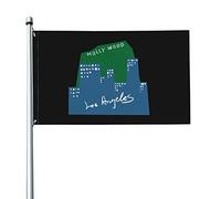 Edificio Simbolo Della Città Bandiera Da Cortile Con 2 Occhielli Bandiere Di Benvenuto Durevole Bandiere Da Giardino Per Fattoria All'Aperto Patio 90X150Cm