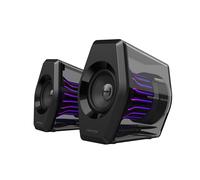 Edifier G2000 Pro Casse Gaming 2.0 RGB, 64W Picco, Nero | Suono Surround Virtuale 7.1, Sincronizzazione Luci TempoFlow™ a 270°, Bluetooth 5.4 / USB-C/AUX per PC PS5 Switch