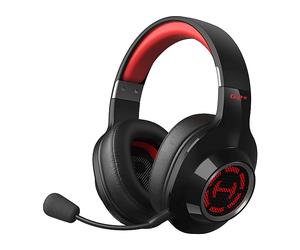 EDIFIER Hecate G2 S - Bluetooth 5.4, Cancellazione attiva del rumore CUFFIE GAMING, Nero, Rosso