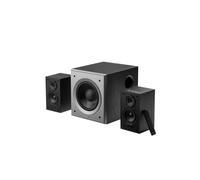 Edifier M601DB Sistema di altoparlanti per computer con subwoofer wireless, sistema audio da scaffale 2.1, Bluetooth 5.1 AptX, 110 W RMS, per desktop, laptop, tablet, telefono, TV, nero