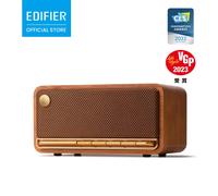 EDIFIER MP230 Altoparlante Bluetooth da Tavolo Retrò 20W Doppio Driver da 48mm 9 Ore di Riproduzione Ricarica Rapida AUX USB-C Scheda TF Pulsanti a Pianoforte
