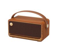 Edifier MP330 Altoparlante Bluetooth Portatile con Audio ad Alta Risoluzione, 40W RMS Wireless Dual Stereo Pairing, Suono di Qualità a 360°, 19H Playtime, Bluetooth 6.0 & Multipoint - Marrone