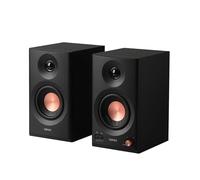 Edifier MR3 - Altoparlanti da Studio Compacts 2.0, Hi-Res Audio, Bluetooth V5.4, Controlli Fisici RCA, AUX, App Mobile, 2 x 18 W, Nero