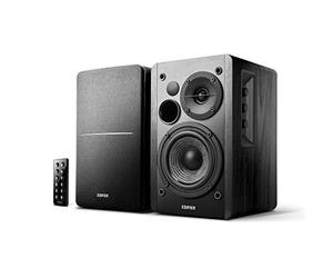 Edifier R1280DB Diffusori da Scaffale Azionati Via Bluetooth - Ingresso Ottico - Monitor da Studio Wireless - Casse Nearfield da 4 Pollici - 42w RMS - Nero