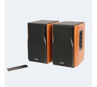Edifier R1380DB-BR altoparlante Nero, Marrone Con cavo e senza cavo 42 W