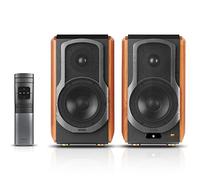Edifier S1000W WiFi Audiophile Active Bookshelf 2.0 Speakers, 120W RMS Wireless HiFi Bluetooth Sound System Works with Alexa, Optical/RCA x 2 Coaxial, Supports AirPlay 2, Spotify Tidal Connect- Pair