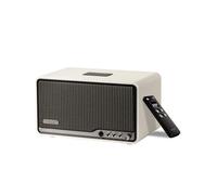 Edifier S300 Altoparlante Retro da Tavolo, Audio Hi-Res, Avorio | 80W, Cablato e Wireless, Airplay 2 Multi-stanza, Bluetooth 5.4, Ingressi Aux, USB-C