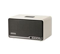 Edifier S300 Altoparlante Retro da Tavolo, Audio Hi-Res Cablato e Wireless, Potenza 80W (RMS), Bluetooth 5.4 Multi-punto, WiFi Multi-stanza (AirPlay 2), Ingressi AUX e USB-C, Avorio