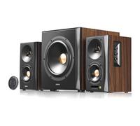 Edifier - S360DB Sistema di Altoparlanti Multimediali 2.1 Attivi Bluetooth Potenza 150 Watt Colore Nero / Legno