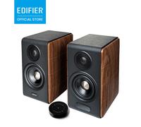 EDIFIER S880DB MKII 2.0 Diffusori Hi-Fi da Scaffale Hi-Res 24bit/192kHz Bluetooth 5.3 LDAC 88W RMS App ConneX Remota Cabinet in Legno