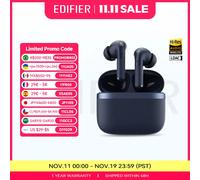 Edifier W260NC ANC Auricolari TWS con cancellazione del rumore Cuffie wireless Bluetooth 5.3 ad alta risoluzione con LDAC, 32 ore, connessione multipla