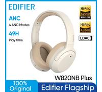 Edifier W820NB Plus Wireless 49 ore di riproduzione Cuffie con cancellazione del rumore 43dB ANC Codec LDAC ad alta risoluzione Auricolare Bluetooth over-ear