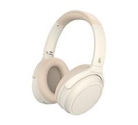 Edifier Wireless Noise Cancellation Over-Ear Headphones, 68H Ultra Long Battery Life, Clear Call with DNN, Dual Device Connection, Game Mode, V5.3 Bluetoooth(Ivory)