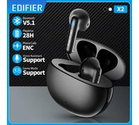 EDIFIER X2 TWS auricolari auricolari Wireless Bluetooth 5.1 assistente vocale 13mm driver touch control fino a 28 ore modalità di gioco playtime