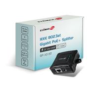 Edimax GP-101ST - Splitter Gigabit PoE+, supporta 802.3af/at, potenza di uscita regolabile 5 V/9 V/12 V DC