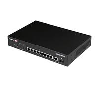 Edimax Switch GS-5210PLG Gestito Gigabit Ethernet (10/100/1000) Supporto Power over Ethernet (PoE) Nero