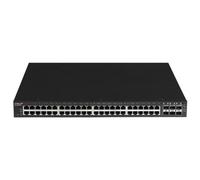 Edimax GS-5654PLX switch di rete Gestito Gigabit Ethernet (10/100/1000) Supporto Power over Ethernet (PoE) Nero