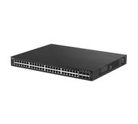 Edimax GS-5654PLX switch di rete Gestito Gigabit Ethernet (10/100/1000) Supporto Power over Ethernet (PoE) Nero