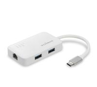Edimax Hub USB 3.0 Type-C Bianco 4 Porte 5000 Mbit/s