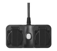Edimax presa intelligente Wi-Fi con comando vocale, 2300 W, Nero