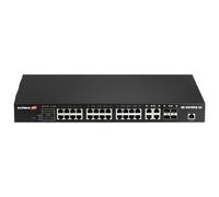 Edimax Switch di rete 28 porte SMB Web Smart PoE+ Black GS 5424PLC V2 Gigabit