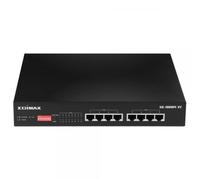 Edimax Switch PoE+ Gigabit Ethernet 8 Porte a Lungo Raggio con Switch DIP, GS-10