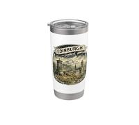 Edimburgo città natale Edimburgo viaggio a Edimburgo Scozia Bicchiere termico in acciaio inox doppia parete