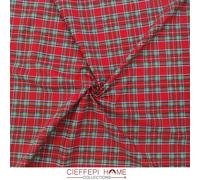 EDIMBURGO VAR.003 Tessuto al metro scozzese tartan Natalizio Natale alt. cm 280