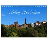 Edinburgh - Dùn Èideann (Tischkalender 2026 DIN A5 quer), CALVENDO Monatskalender: Eine Perle an der Ostküste Schottlands