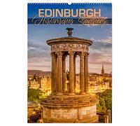 EDINBURGH Historisches Stadtherz (Wandkalender 2026 DIN A2 hoch), CALVENDO Monatskalender: Attraktionen der schottischen Hauptstadt