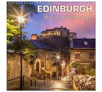 EDINBURGH History and urban idyll (Wall Calendar 2026 12" x 24" / 30 x 60 cm (open)) CALVENDO 12 Month Wall Calendar
