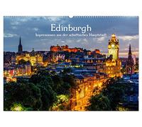 Edinburgh - Impressionen aus der schottischen Hauptstadt (Wandkalender 2026 DIN A2 quer), CALVENDO Monatskalender: Fotos aus Edinburgh