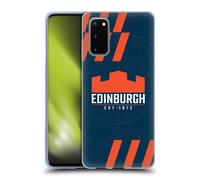 EDINBURGH RUGBY ARTE LOGO CUSTODIA COVER MORBIDA IN GEL PER SAMSUNG TELEFONI 1