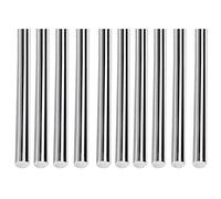 Edinstry 10 aste rotonde in acciaio inossidabile 304, 6 mm x 200 mm, solide barre rotonde per industria edile, auto, nave, aeroplano