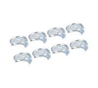 Edinstry Dado di bloccaggio a camma per mobili, in lega di zinco, dadi di bloccaggio per mobili da cucina e mobili 24 x 11 mm, 8 pezzi