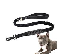 Edipets, Cintura Sicurezza Cani Auto, Guinzaglio Anti Tiro per Cane, 1M / 1.4M, Riflettente, Maniglia Imbottita, per Cani di Taglia piccola/media/grande (Nero)