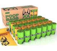 Edipets, Sacchetti Cane Biodegradabili, 405 o 540 pezzi, Extra Spesso, a prova di Perdite, non Profumati, Sacchettini per Cani, Raccogli Feci, Pet Bag (27 rotoli / 405 unità)