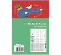 Edipro 5 pz Blocco Prima Nota Cassa 50 fg. in 2 copie 15x23 cm E5349A