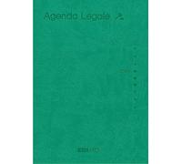 Edipro AGENDA LEGALE ANNUALE 2026 GIORN. F.TO 17X24 COL. VERDE