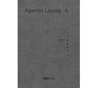Edipro AGENDA LEGALE ANNUALE POCKET F.TO 12X17 GIORNALIERA COLORE GRIGIO
