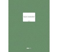 EDIPRO Divisore per raccoglitori A4 Verde 31x24,5 cm 200 pagine numerate Registro autodemolitori