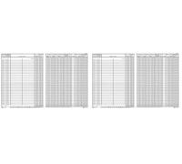 EDIPRO - E2116N - Registro IVA acquisti 22 pagine numerate f.to 31x24,5 (Confezione da 2)